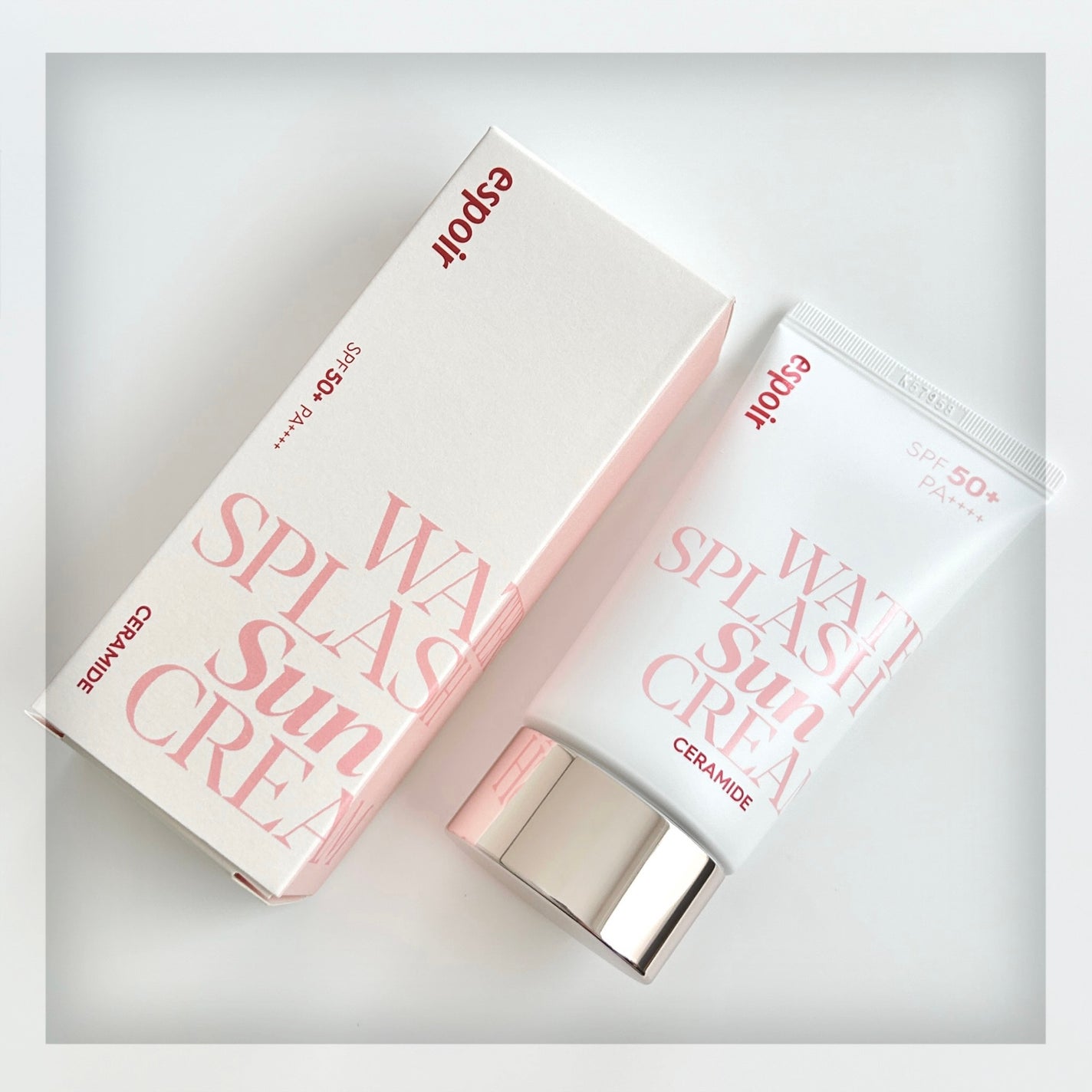 ウォータースプラッシュサンクリーム セラミド/espoir/日焼け止めクリームを使ったクチコミ(8枚目)