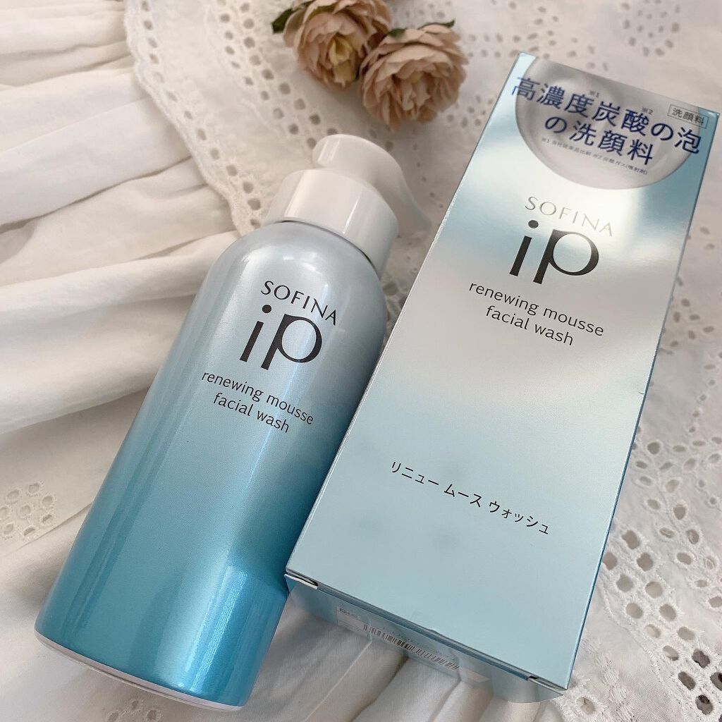 ソフィーナ iP リニュー ムース ウォッシュ/SOFINA iP/泡洗顔を使ったクチコミ(2枚目)