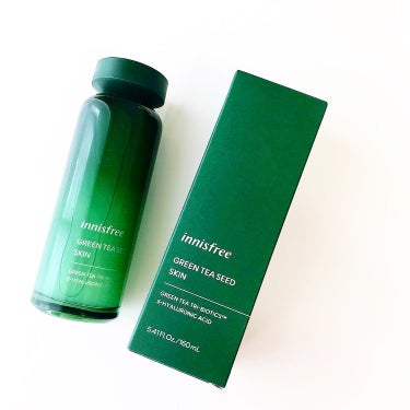 innisfree グリーンティーシード　モイスト　スキンのクチコミ「イニスフリー🌱サッパリバシャバシャ使えるのに、保湿力バツグンの化粧水😳‼️



𓂃 𓈒𓏸

.....」（2枚目）