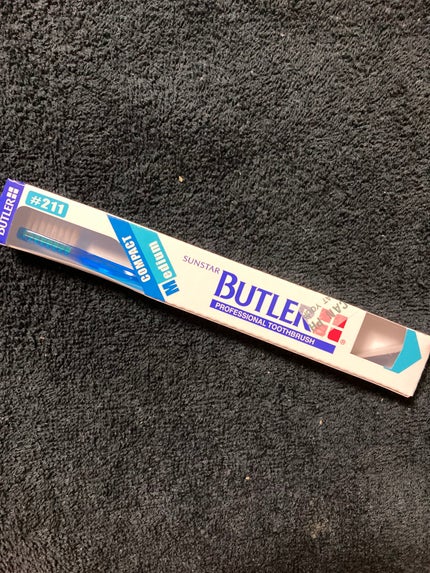 サンスター バトラー ハブラシ #211のクチコミ「#サンスター
#バトラー ハブラシ #211
今日歯科検診に行った。
すると
今回はいつも以.....」(1枚目)