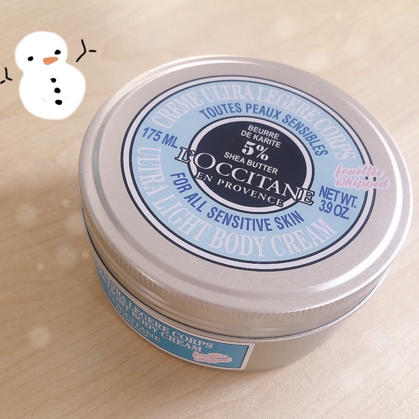L'OCCITANE スノーシア ボディクリームのクチコミ「
L'OCCITANE スノーシア ボディクリーム


雪解けみたいなふわっふわなボディクリー.....」（1枚目）