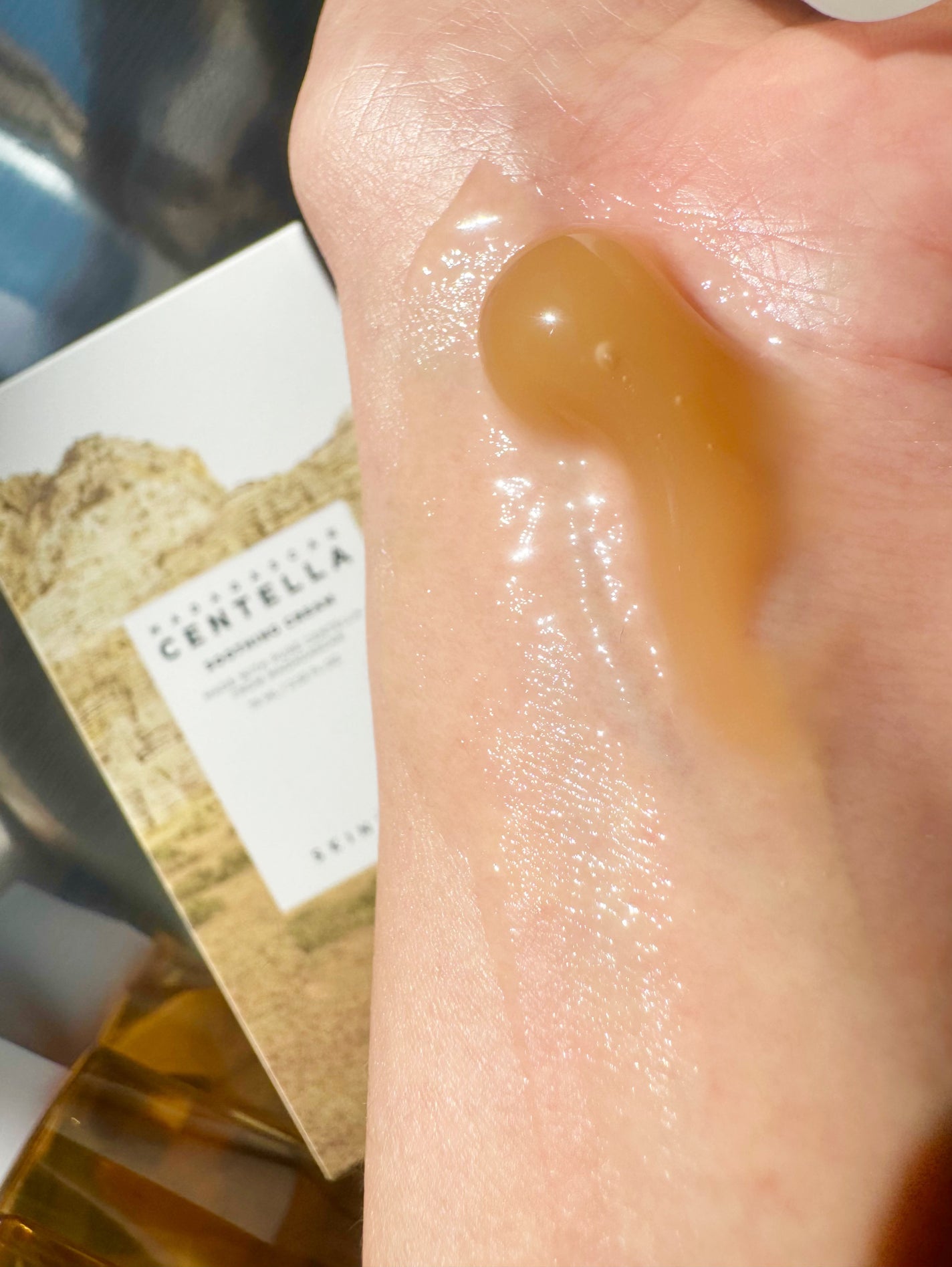 センテラ スージングクリーム/SKIN1004/フェイスクリームを使ったクチコミ(4枚目)