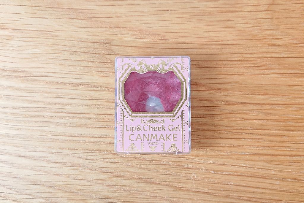 リップ＆チーク ジェル 06 ダークプラムシュガー/キャンメイク/ジェル・クリームチークを使ったクチコミ（1枚目）