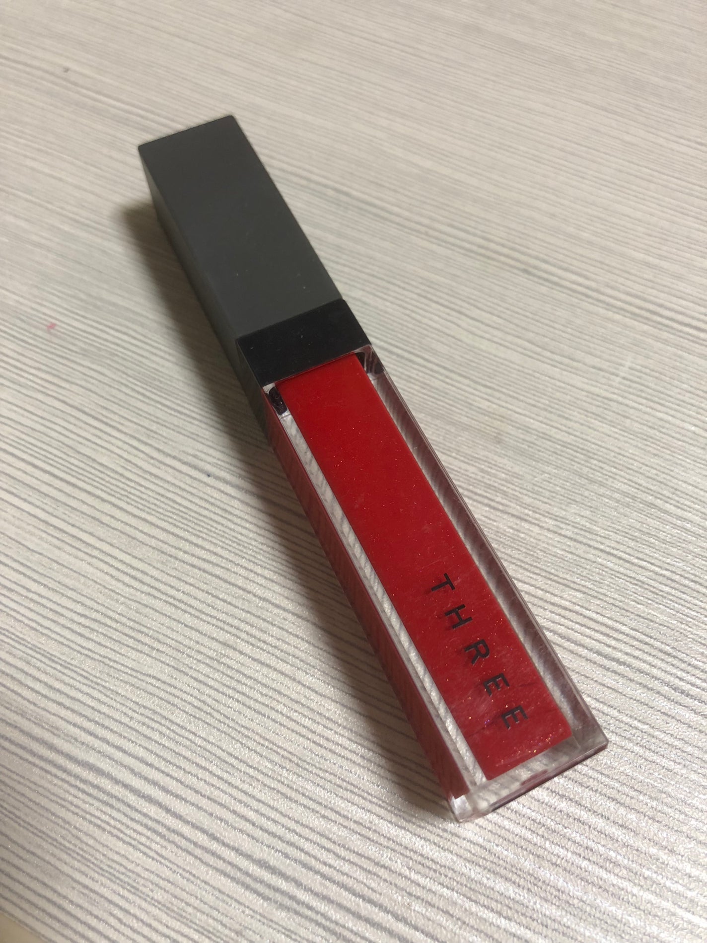 シマリング リップジャム/THREE/リップグロスを使ったクチコミ(2枚目)