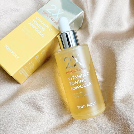 TONYMOLY 2X ビタミンCトーニングアンプル