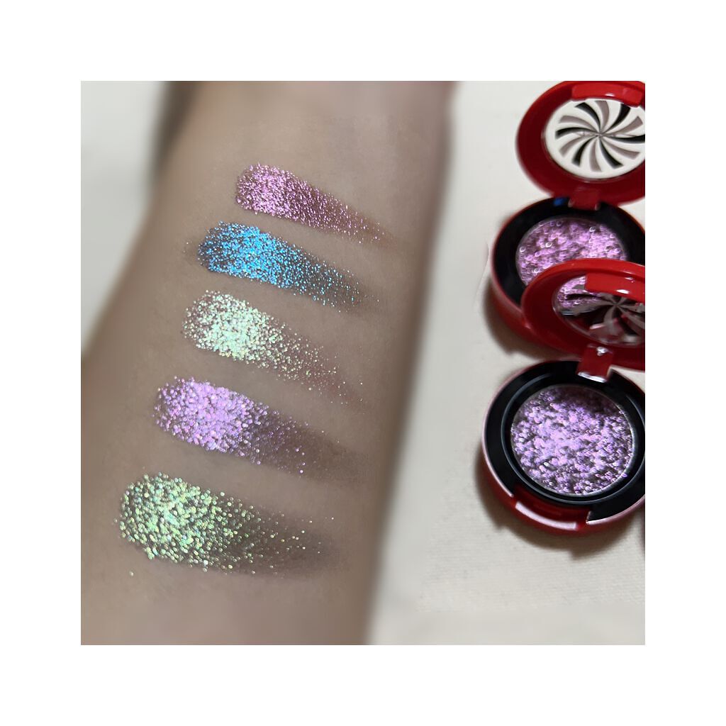 シェードシフター デュオクロム アイシャドウ コーリング ユア ブラフ！/M・A・C/単色アイシャドウを使ったクチコミ（2枚目）