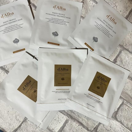 ホワイトトリュフナリシングトリートメントマスク/ダルバ/シートマスク・パックを使ったクチコミ(1枚目)