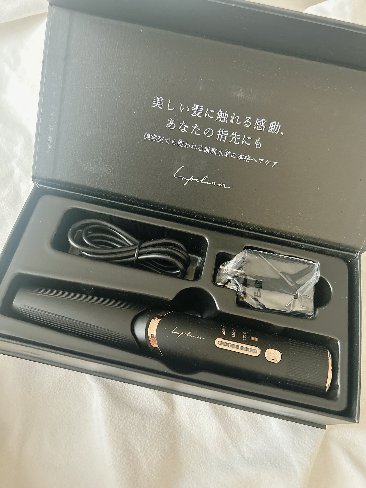 コードレスヘアアイロン/ルピリーナ/ストレートアイロンを使ったクチコミ(1枚目)