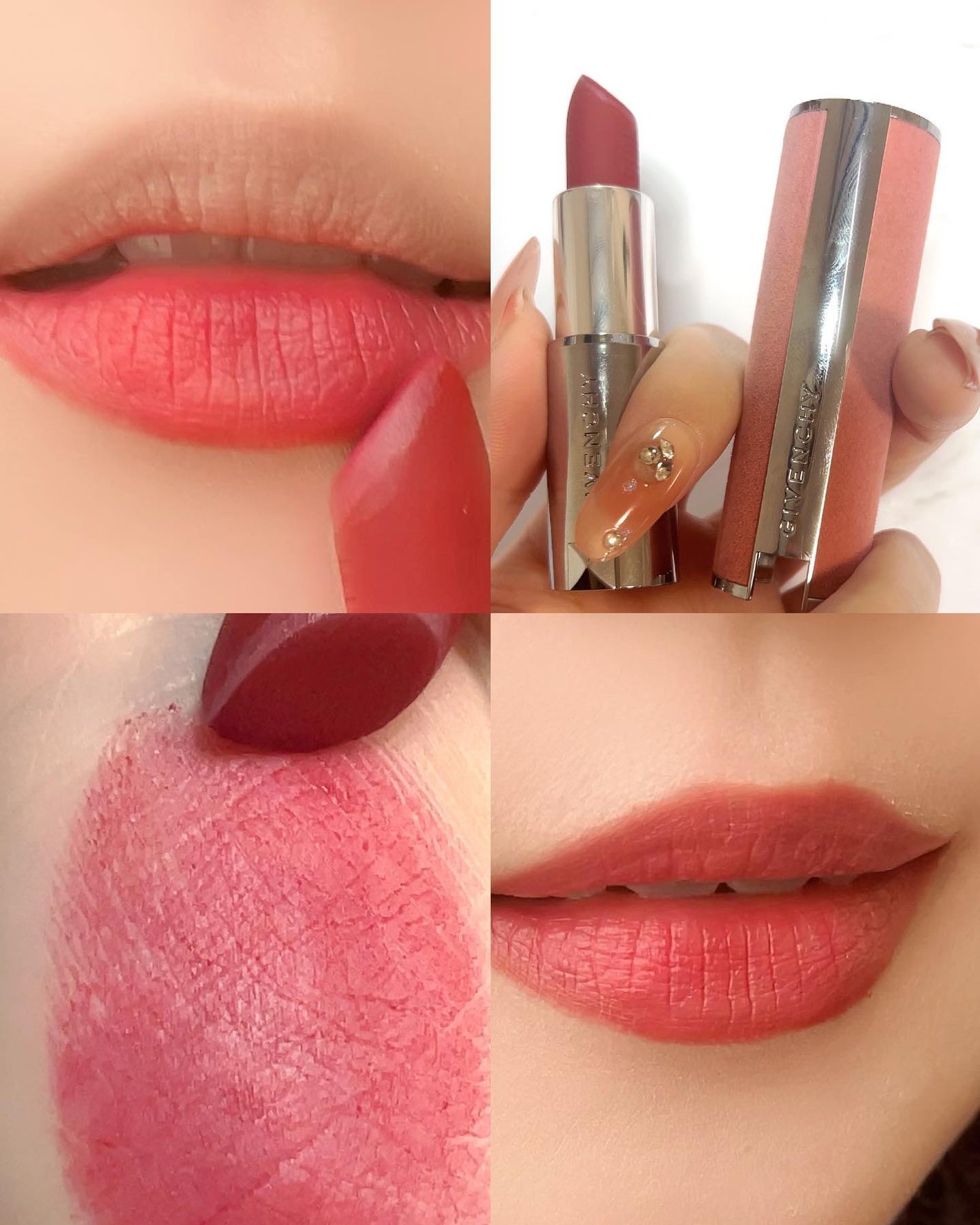 ルージュ・ジバンシイ・シアー・ベルベット/GIVENCHY/口紅を使ったクチコミ(5枚目)