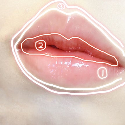 UR GLAM LIP OIL/U R GLAM/リップグロスを使ったクチコミ(2枚目)