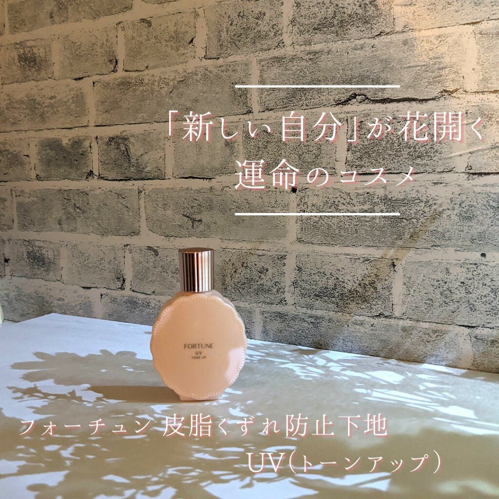 皮脂くずれ防止下地 UV(トーンアップ)/フォーチュン/化粧下地を使ったクチコミ(1枚目)