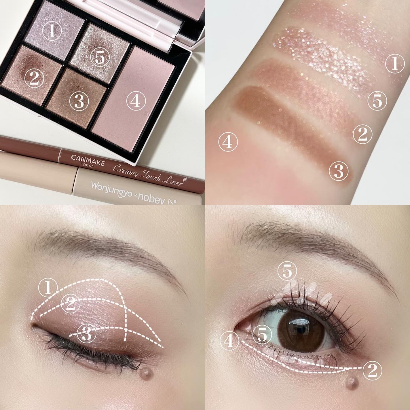 フェイス スタイリスト/SNIDEL BEAUTY/アイシャドウパレットを使ったクチコミ(4枚目)