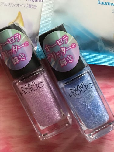 ネイルホリック Aurora Glitter PU163/ネイルホリック/マニキュアを使ったクチコミ（3枚目）