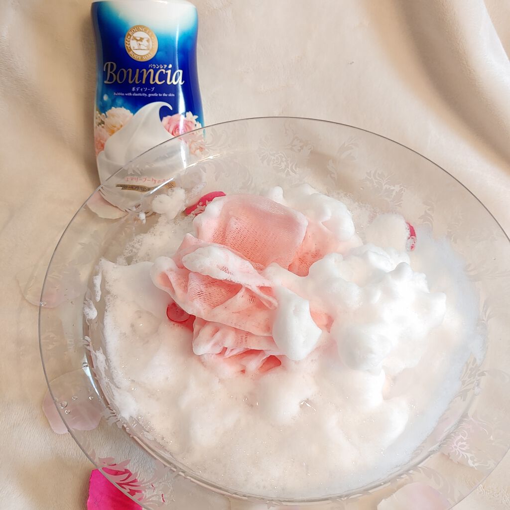 バウンシア ボディソープ エアリーブーケの香り/Bouncia/ボディソープを使ったクチコミ（3枚目）