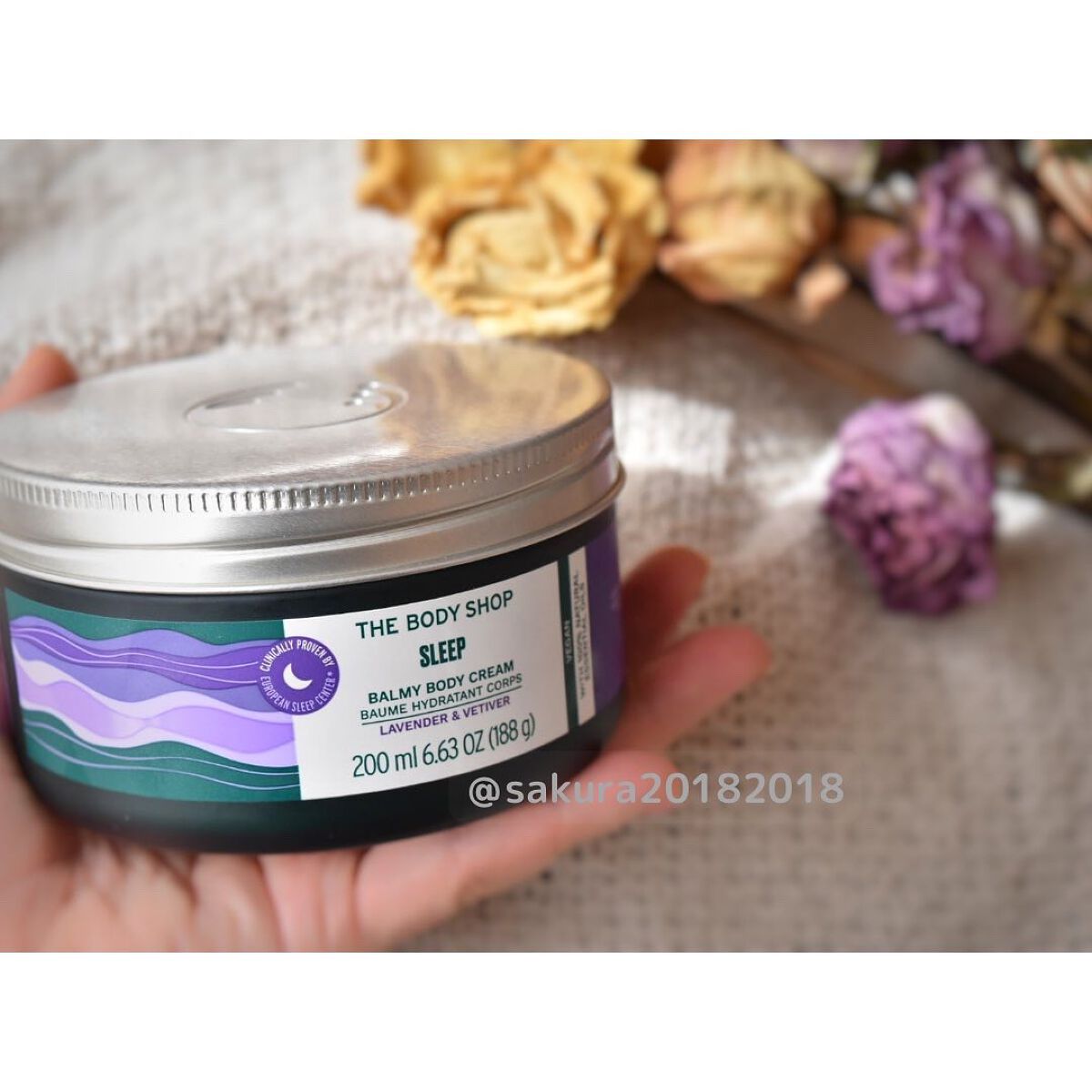 ウェルネス バーミィボディクリーム ラベンダー&ベチバー/THE BODY SHOP/ボディクリームを使ったクチコミ(4枚目)