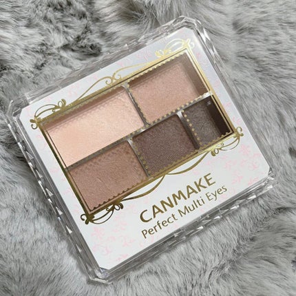 パーフェクトマルチアイズ/キャンメイク/アイシャドウパレットを使ったクチコミ(1枚目)