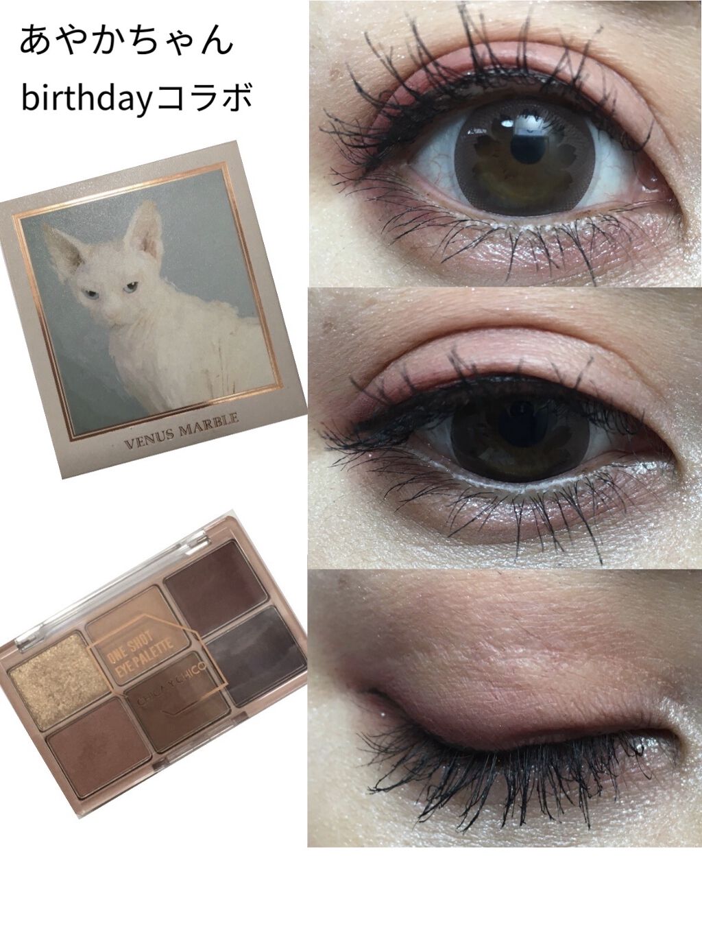 ワンショットアイパレット/CHICAY CHICO/アイシャドウパレットを使ったクチコミ（1枚目）