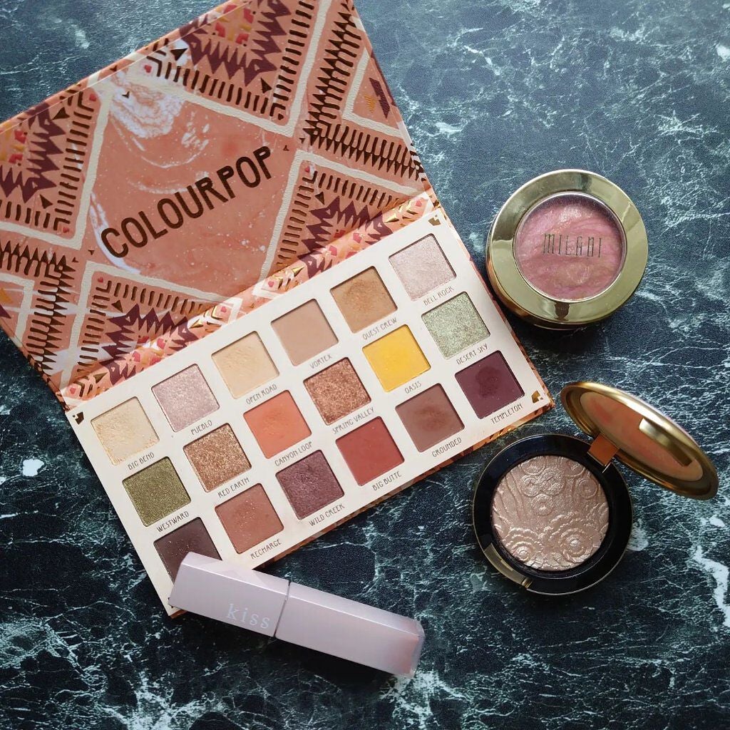 サンドストーン/ColourPop/アイシャドウパレットを使ったクチコミ(3枚目)