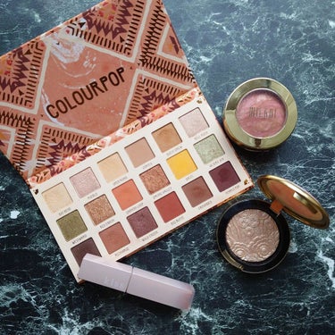 サンドストーン/ColourPop/アイシャドウパレットを使ったクチコミ（3枚目）