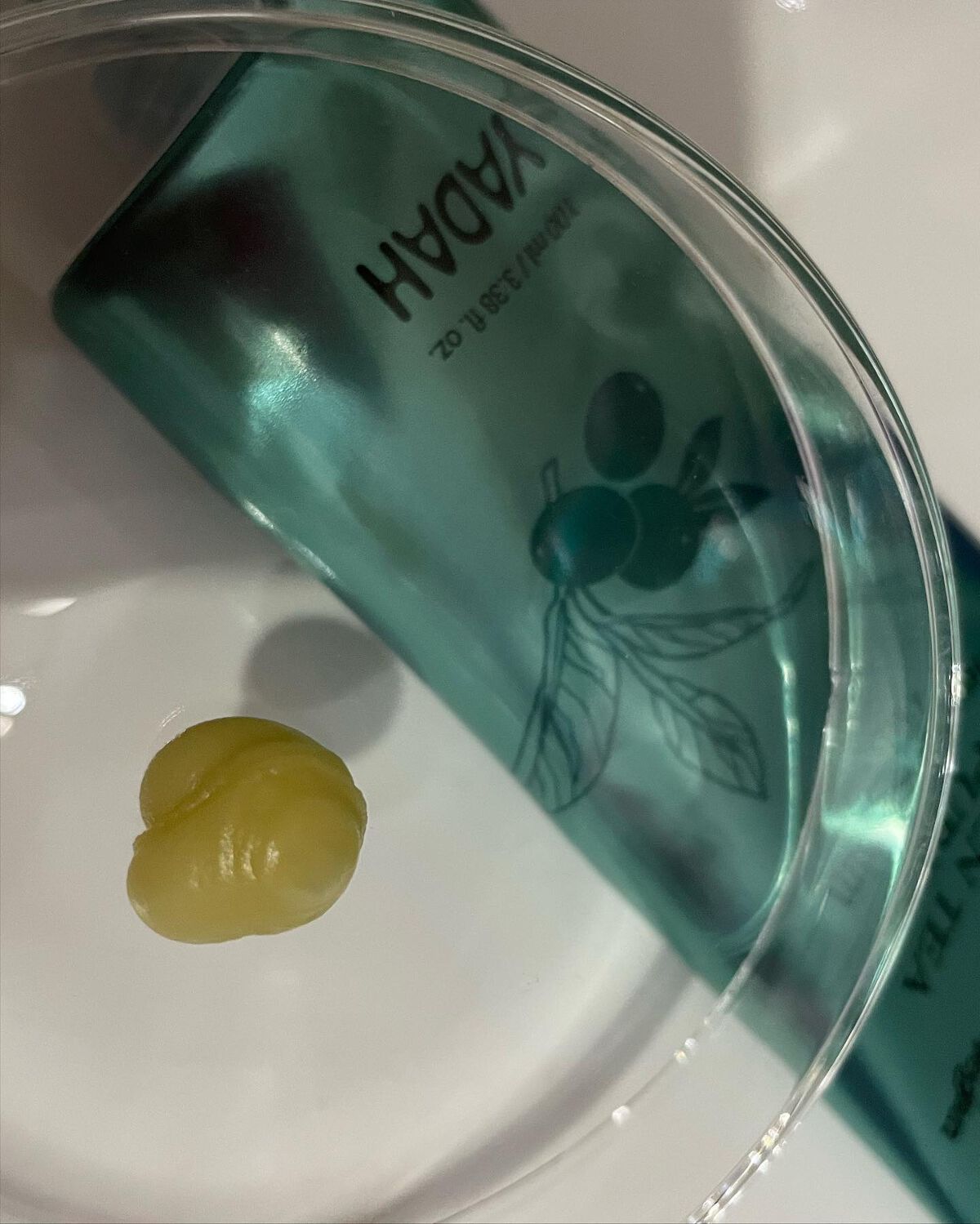 グリーンティーピュアクレンジングバームチューブ/YADAH/クレンジングバームを使ったクチコミ（3枚目）