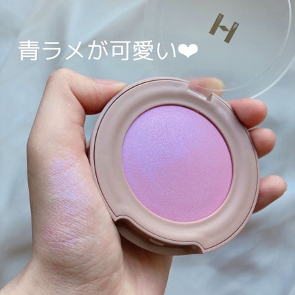 トゥルーディメンショングロウチーク/hince/パウダーチークを使ったクチコミ(2枚目)