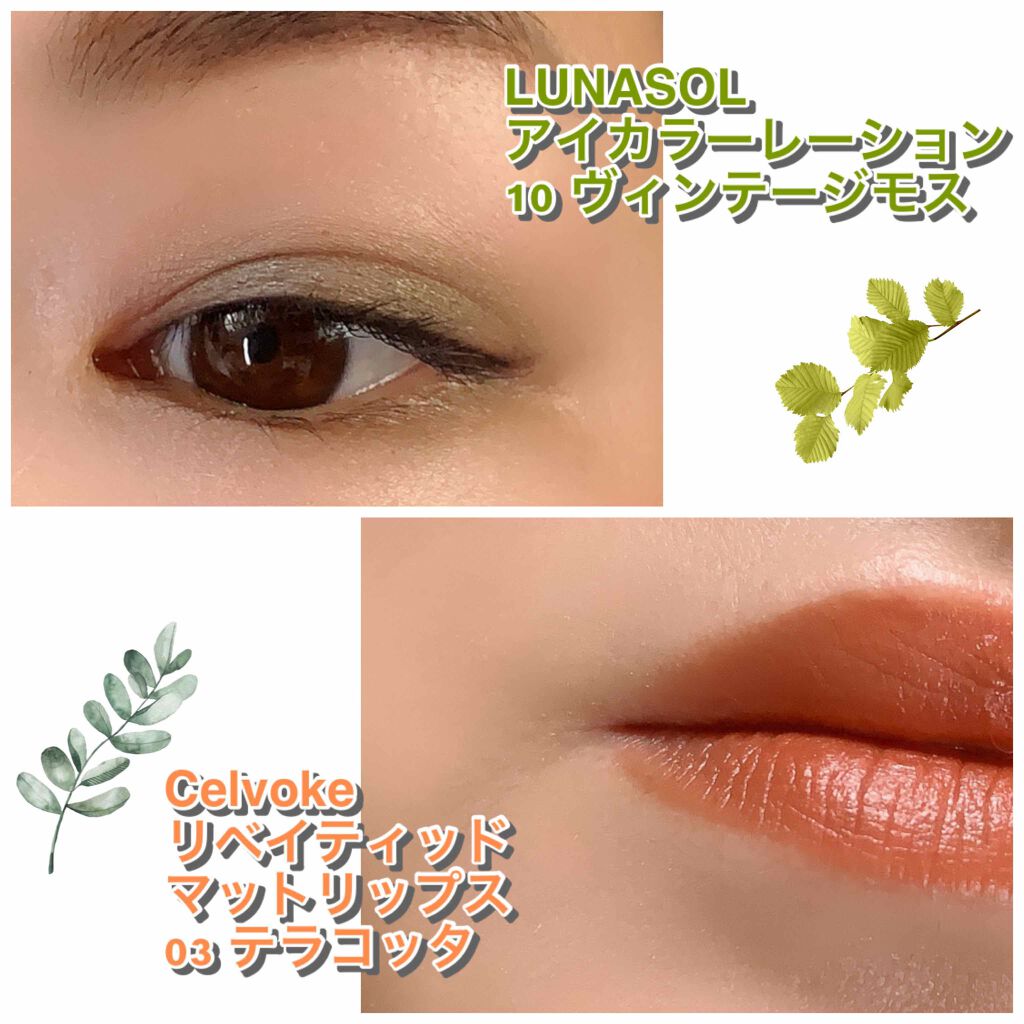 アイカラーレーション/LUNASOL/アイシャドウパレットを使ったクチコミ(2枚目)