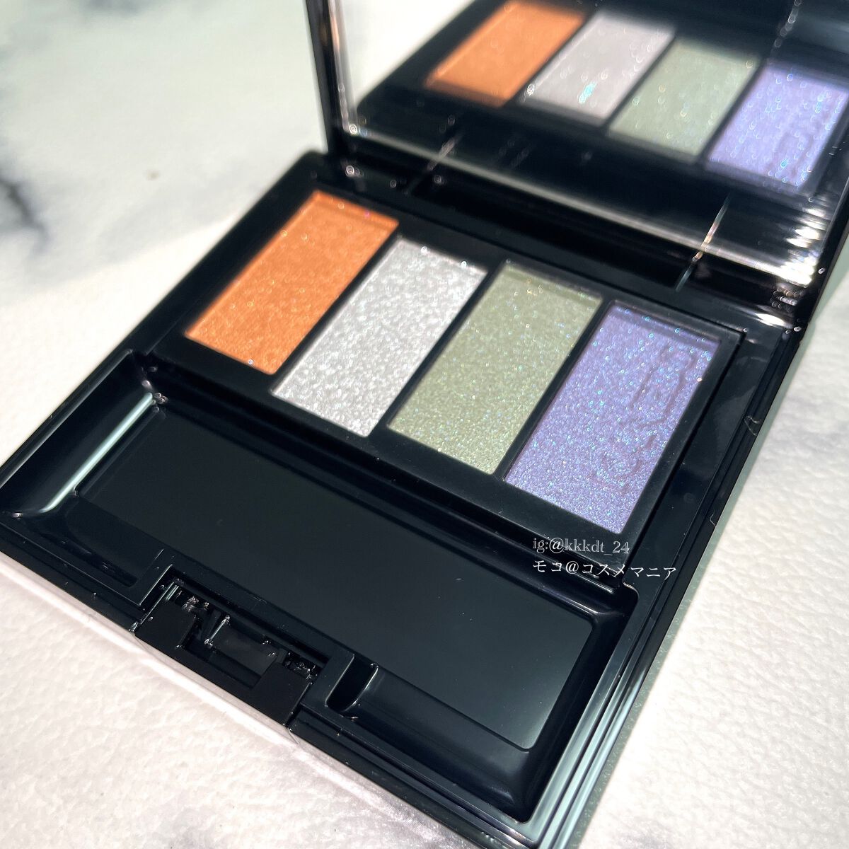 レイヤードカラーズアイシャドウ EX3 Wild Landscape（限定）/KANEBO/アイシャドウパレットを使ったクチコミ（2枚目）
