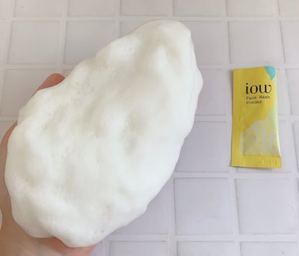 SF洗顔パウダー/iow/洗顔パウダーを使ったクチコミ(6枚目)