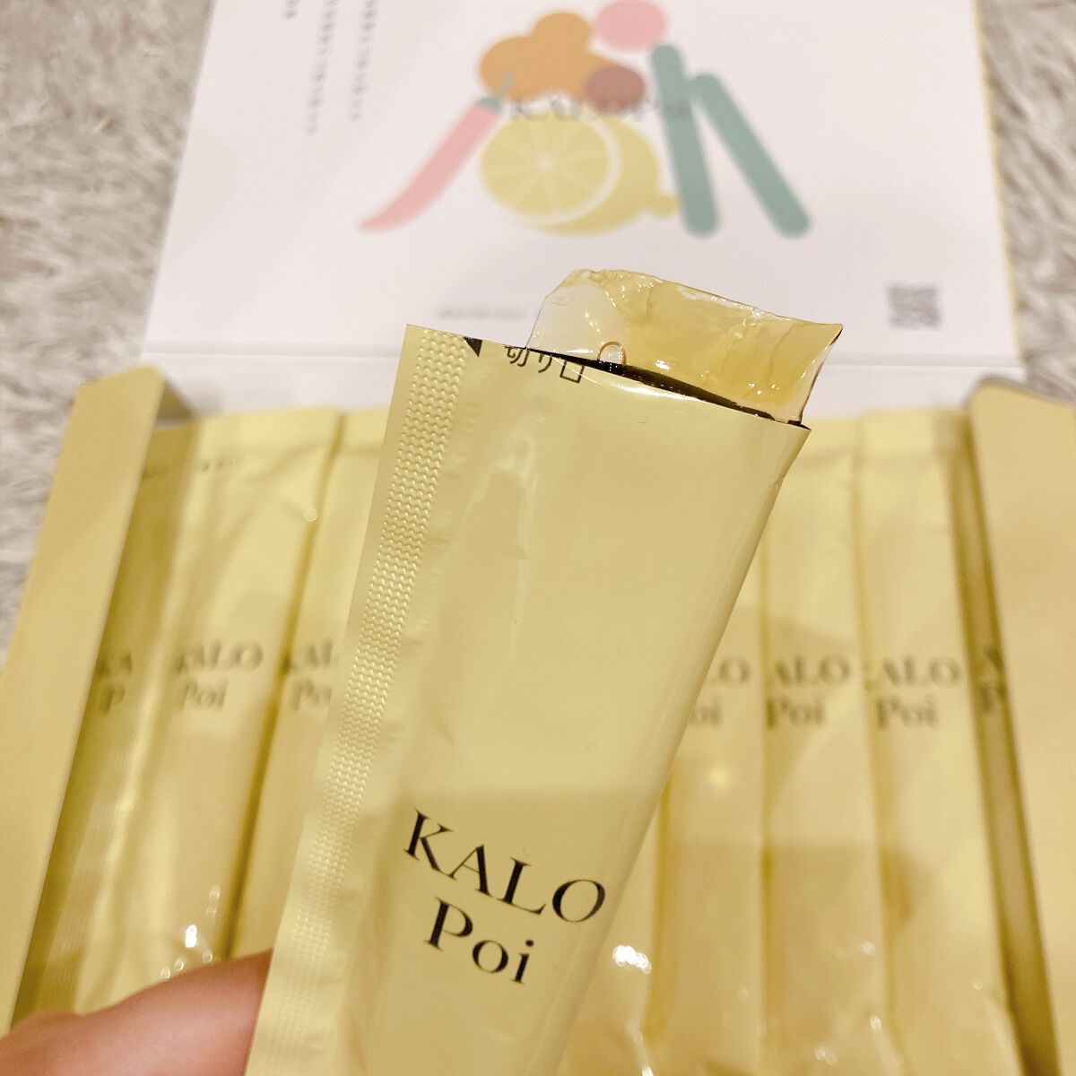 KALOPoi/HANAKOLLECTION/食品を使ったクチコミ(2枚目)