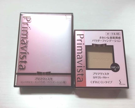 くずれにくい きれいな素肌質感パウダーファンデーション/プリマヴィスタ/パウダーファンデーションを使ったクチコミ(1枚目)
