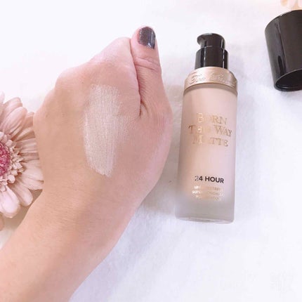 ボーン ディス ウェイ アンディテクタブル 24H マット ファンデーション/Too Faced/リキッドファンデーションを使ったクチコミ(3枚目)