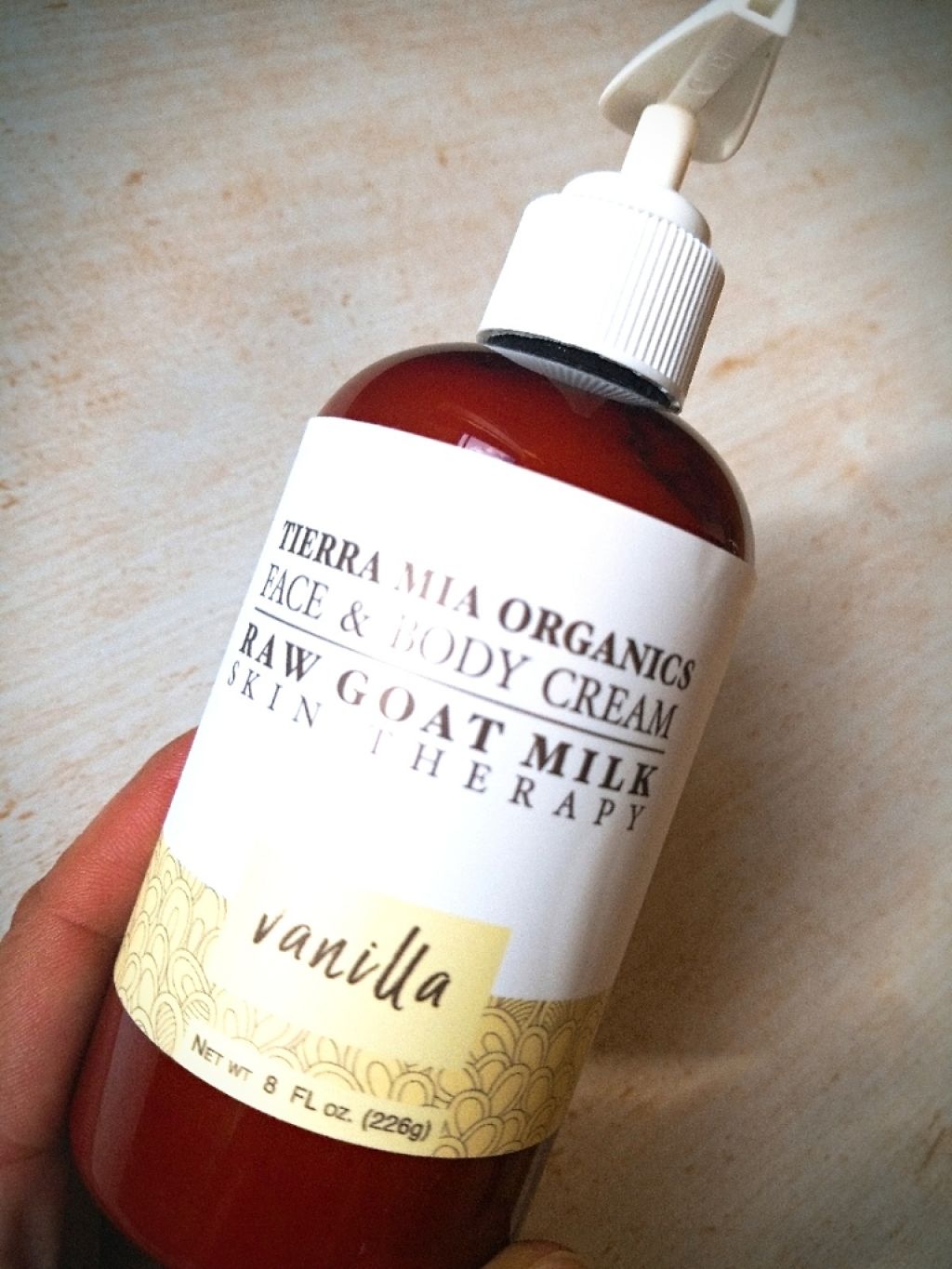FACE&BODY CREAM  RAW GOAT MILK  SKIN THERAPY/TIERRA MIA ORGANICS/ボディクリームを使ったクチコミ（2枚目）