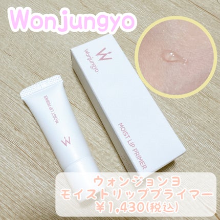 ウォンジョンヨ モイストリッププライマー /Wonjungyo/リップオイルを使ったクチコミ(1枚目)