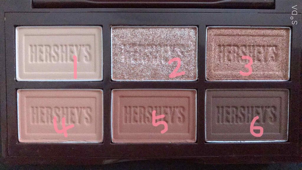 ハーシー プレイカラーアイズミニ/ETUDE/アイシャドウパレットを使ったクチコミ（2枚目）