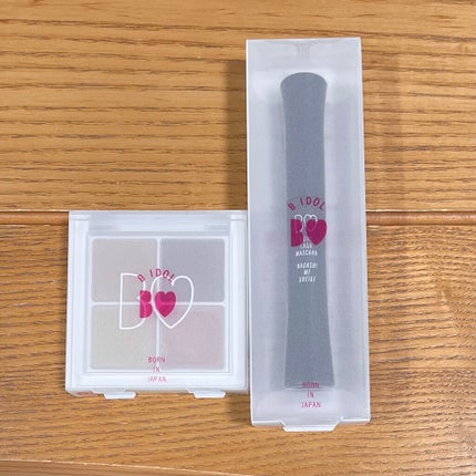 THE アイパレR/b idol/アイシャドウパレットを使ったクチコミ(1枚目)