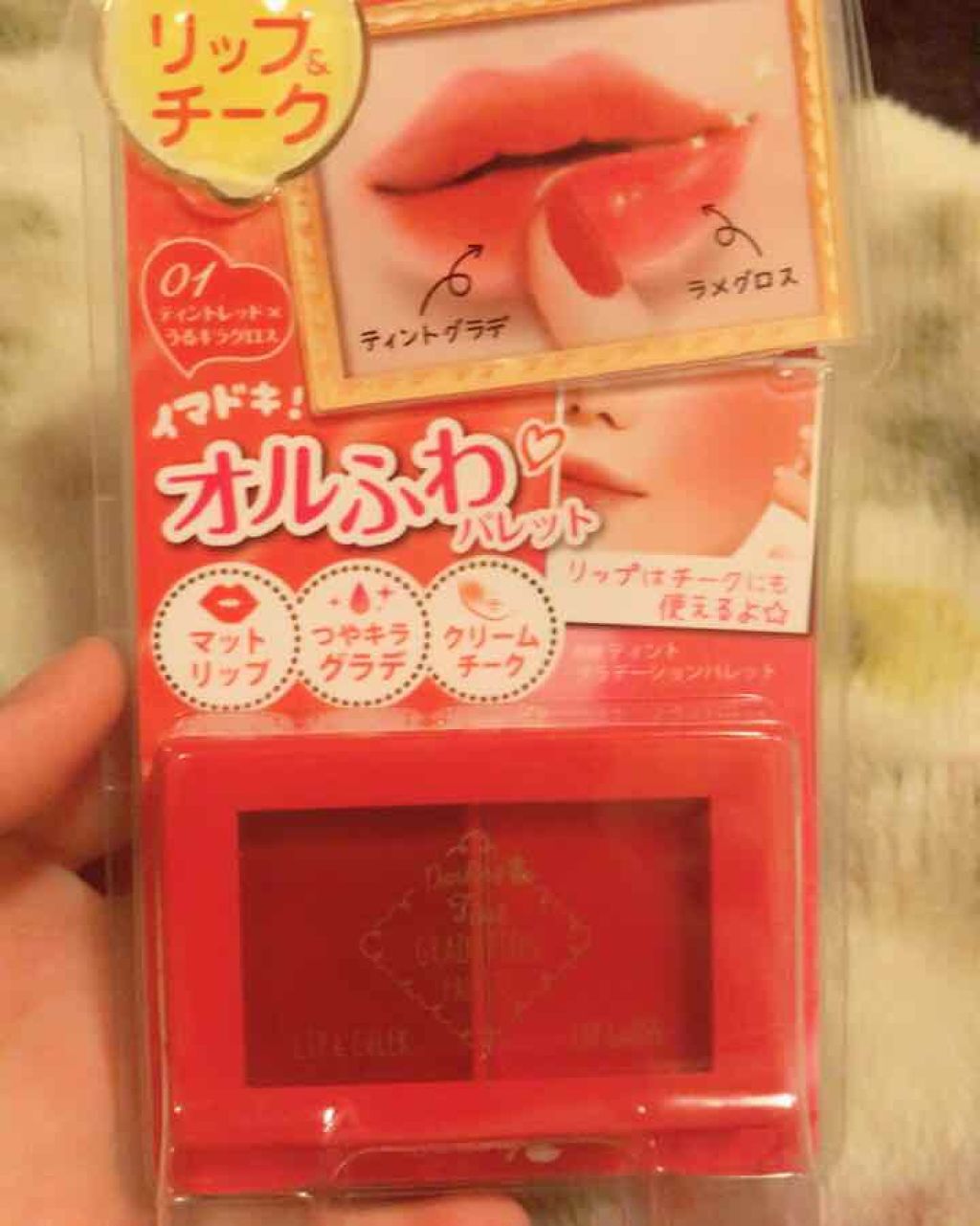 BWティントグラデーションパレット/ビューティーワールド/その他化粧小物を使ったクチコミ(1枚目)