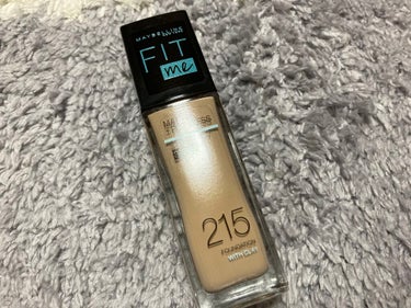 フィットミー リキッドファンデーション R/MAYBELLINE NEW YORK/リキッドファンデーションを使ったクチコミ（1枚目）