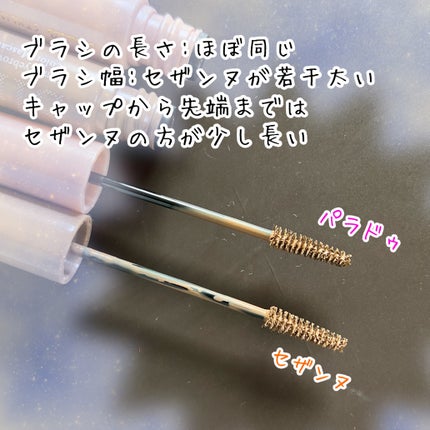 スタイリングアイブロウカラー/パラドゥ/眉マスカラを使ったクチコミ(2枚目)