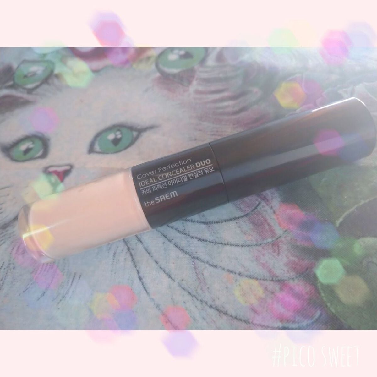 カバーパーフェクション アイディールコンシーラー デュオ/the SAEM/スティックコンシーラーを使ったクチコミ(2枚目)