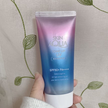 スキンアクア トーンアップUVエッセンス/スキンアクア/日焼け止めクリームを使ったクチコミ(1枚目)