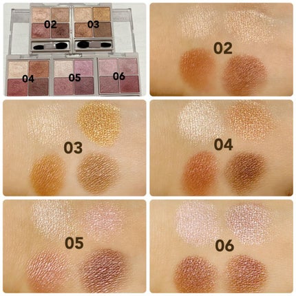 シルキースフレアイズ/キャンメイク/アイシャドウパレットを使ったクチコミ(8枚目)