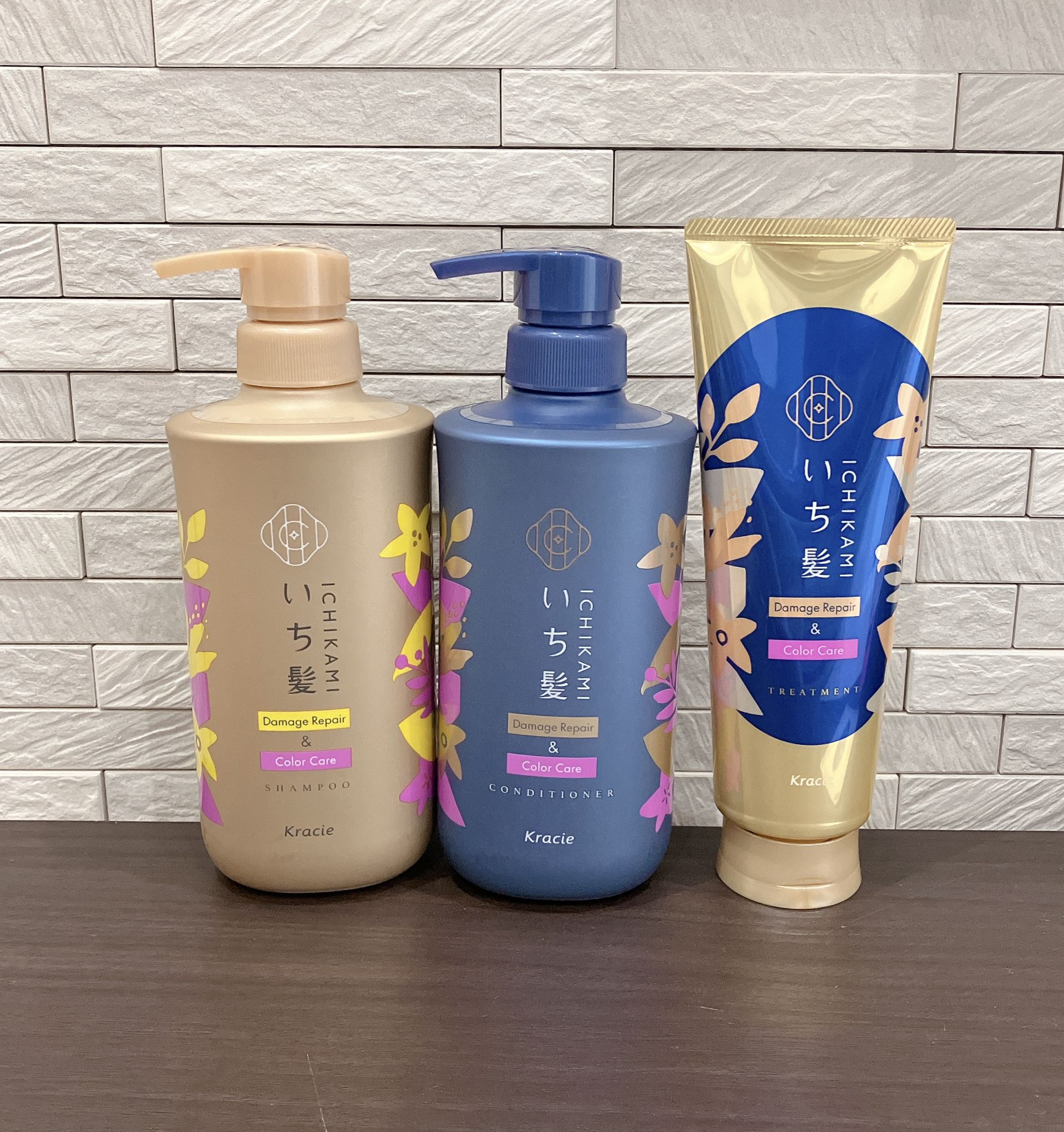 ダメージリペア＆カラーケア トリートメント/いち髪/洗い流すヘアトリートメントを使ったクチコミ（1枚目）