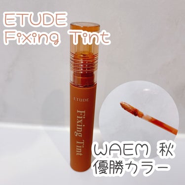 フィクシングティント/ETUDE/口紅を使ったクチコミ（1枚目）