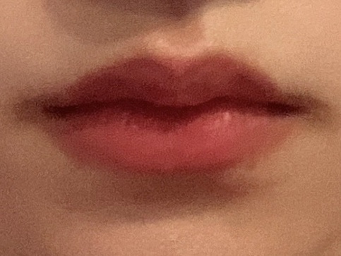 カスタマイズエアリーリップマッド C2 フレンチラズベリー/INTO U/口紅を使ったクチコミ（3枚目）