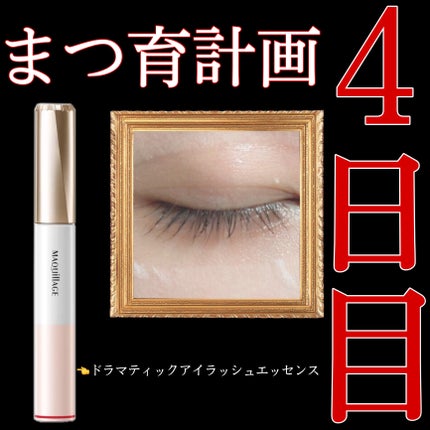 ドラマティックアイラッシュエッセンス/マキアージュ/まつげ美容液を使ったクチコミ(6枚目)