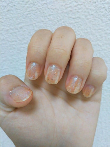 ネイルホリック Sheer pearl color/ネイルホリック/マニキュアを使ったクチコミ（3枚目）