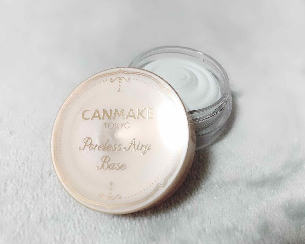 ポアレスエアリーベース/キャンメイク/化粧下地を使ったクチコミ(2枚目)