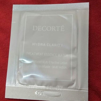 イドラクラリティ 薬用 トリートメント エッセンス ウォーター/DECORTÉ/化粧水を使ったクチコミ(1枚目)