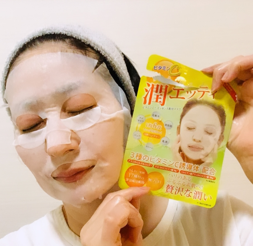 潤エッティモイストマスク/安心健康ライフ/シートマスク・パックを使ったクチコミ（3枚目）