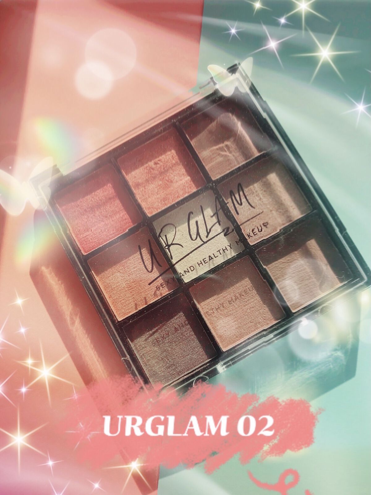 UR GLAM　BLOOMING EYE COLOR PALETTE/U R GLAM/アイシャドウパレットを使ったクチコミ（1枚目）